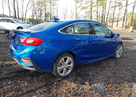 2017 Chevrolet Cruze Premier Auto из США, поврежденный, VIN 1G1BF5SM1H7199480